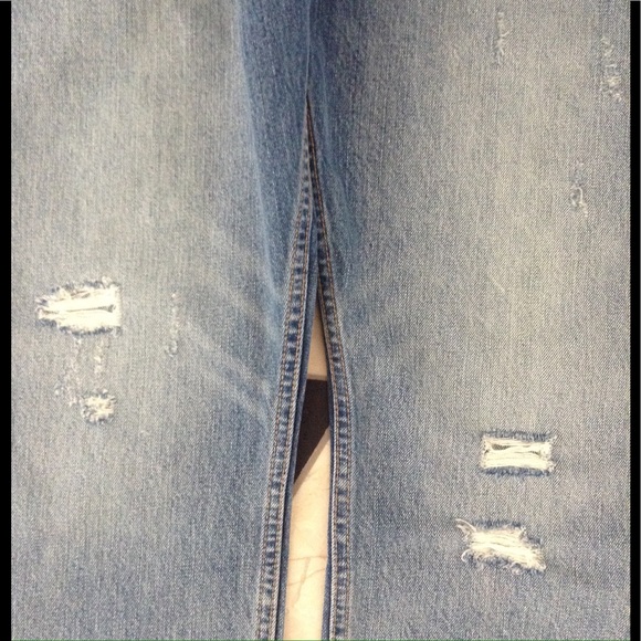 LEVI'S - 505c Distressed Vintage Style Jeans - Picture 6 of 8